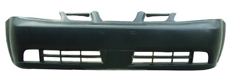 бампер передний накладка (седан) под подиум (1 гнутый) NUBIRA Г/С