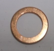 кольцо медное прессшайба переднего тормозного шланга 