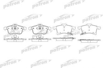 колодки тормозные передние (156.4*76) Opel Astra H 04-, Combo 01-, Corsa C, D 03-, Meriva A, B 03-, Zafira B 05-